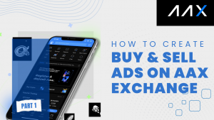 buy and sell ads on aax p2p exchange