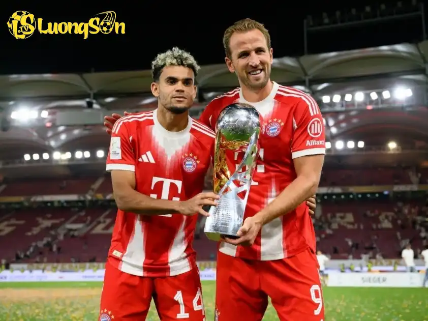 Diaz và Kane hứa hẹn sẽ là cặp bài trùng rất đáng xem của Bayern mùa này (Ảnh: Goal) Diaz và Kane hứa hẹn sẽ là cặp bài trùng rất đáng xem của Bayern mùa này (Ảnh: Goal)