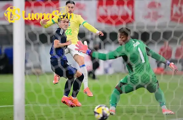 Nhật Bản đã để Brazil dẫn trước sau khi hết hiệp 1 Nhật Bản đã để Brazil dẫn trước sau khi hết hiệp 1